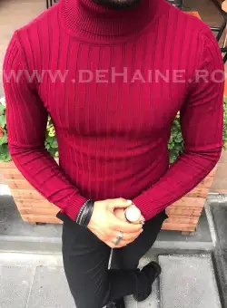 Helanca barbati slim fit grena B2739 S