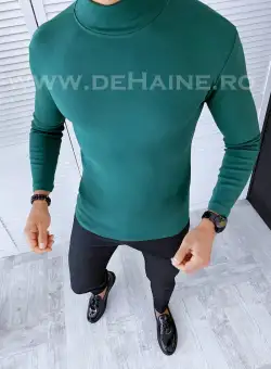 Helanca barbati slim fit verde A6612 O4-4.3