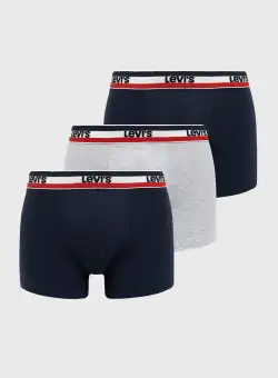 Levi's boxeri bărbați, culoarea bleumarin 37149.0542-navygreyme
