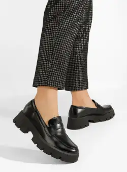 Mocasini cu talpa groasa Azienda negri