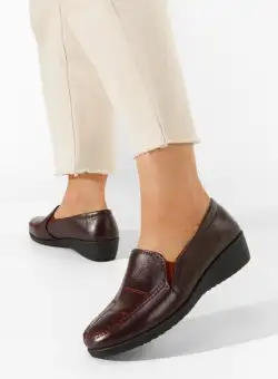 Mocasini dama Laurentina grena