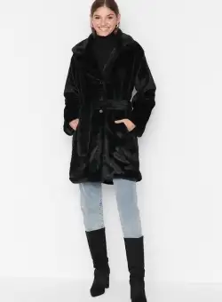 Palton dama negru Danielle