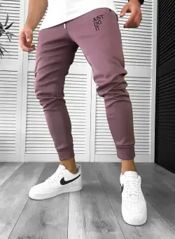 Pantaloni de trening maro 12616 Y21-3