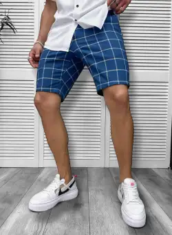 Pantaloni scurti casual cu imprimeu 13110