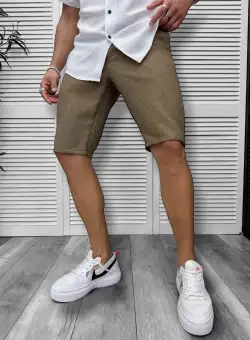 Pantaloni scurti casual cu imprimeu 13114