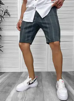 Pantaloni scurti casual cu imprimeu 13131