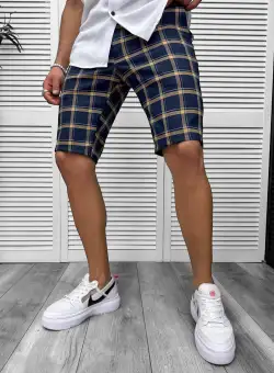 Pantaloni scurti casual cu imprimeu 13142