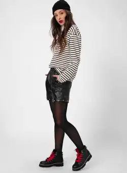 Pantaloni scurti dama Brozas negri