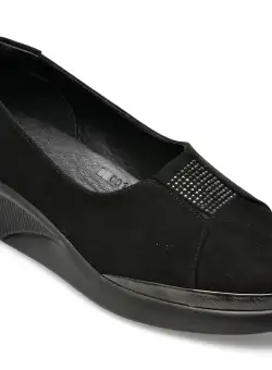 Pantofi GRYXX negri, 12026, din piele intoarsa