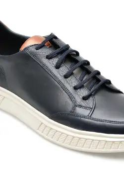 Pantofi sport OTTER bleumarin, EF426, din piele naturala