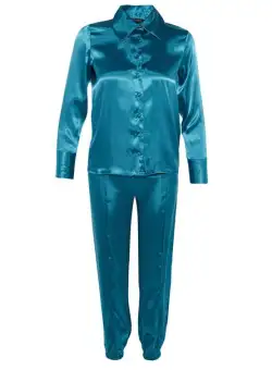 Pijama dama verde Luneda