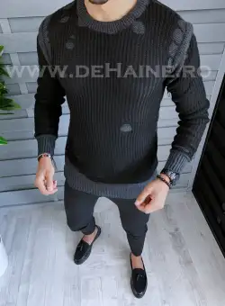 Pulover barbati gros slim fit ZR T3651 P18-4.1