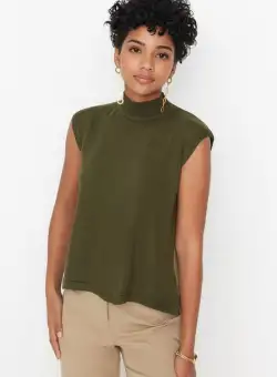 Pulover dama verde Rosalinda