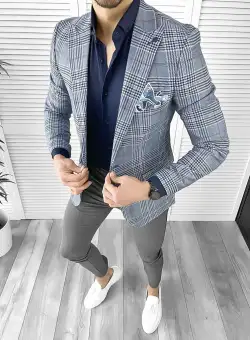 Sacou barbati slim fit 1041 i6-6