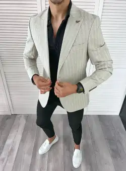 Sacou barbati slim fit 11985 35-4