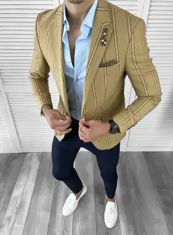 Sacou barbati slim fit 1245 D3-1.4