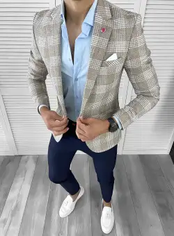 Sacou barbati slim fit 3094 K1-3