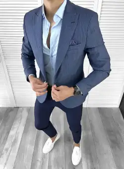 Sacou barbati slim fit 876 D3-4.4