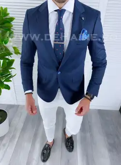 Sacou barbati slim fit A5006 75-1