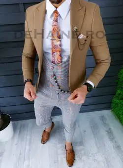 Sacou barbati slim fit ZR A8795 2-1