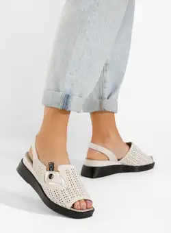 Sandale cu platforma Tonara B bej