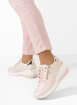 Sneakers cu platforma Palva roz