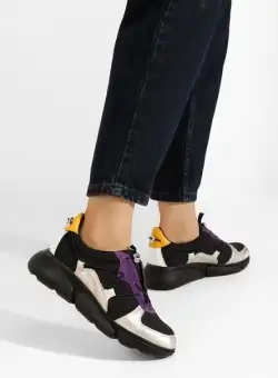 Sneakers dama piele Meriya multicolori