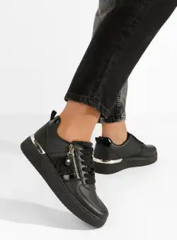 Sneakers dama Tenesca negri