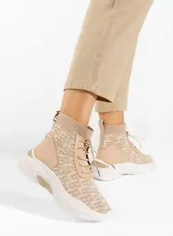 Sneakers High-Top kaki Suela