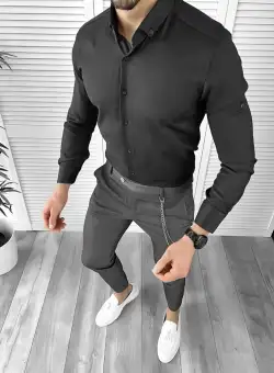 Tinuta barbati smart casual Pantaloni + Camasa 10342