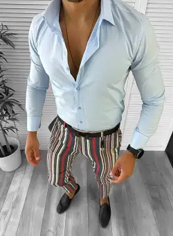 Tinuta barbati smart casual Pantaloni + Camasa 12652 E