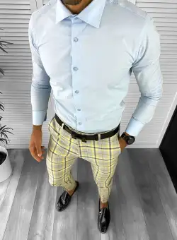Tinuta barbati smart casual Pantaloni + Camasa 12817
