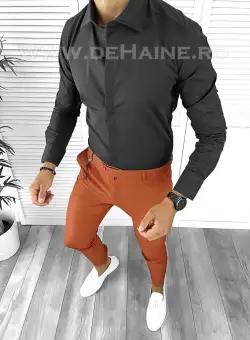 Tinuta barbati smart casual Pantaloni + Camasa B8550