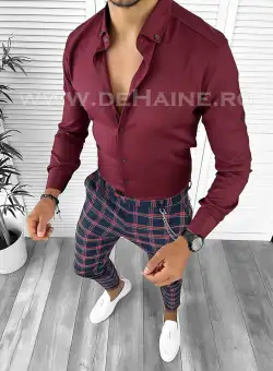Tinuta barbati smart casual Pantaloni + Camasa B8844