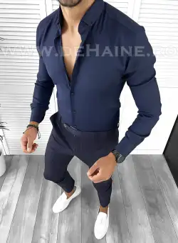 Tinuta barbati smart casual Pantaloni + Camasa B9144