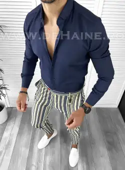 Tinuta barbati smart casual Pantaloni + Camasa B9161