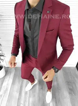 Tinuta barbati smart casual Pantaloni + Camasa + Sacou B8530