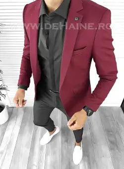 Tinuta barbati smart casual Pantaloni + Camasa + Sacou B8531