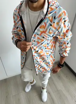 Trening barbati slim fit Pantaloni + Jacheta 12917