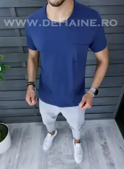 Tricou barbati slim fit ZR A9941 N8-3.2