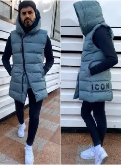 Vesta barbati turcoaz B7669 Z34