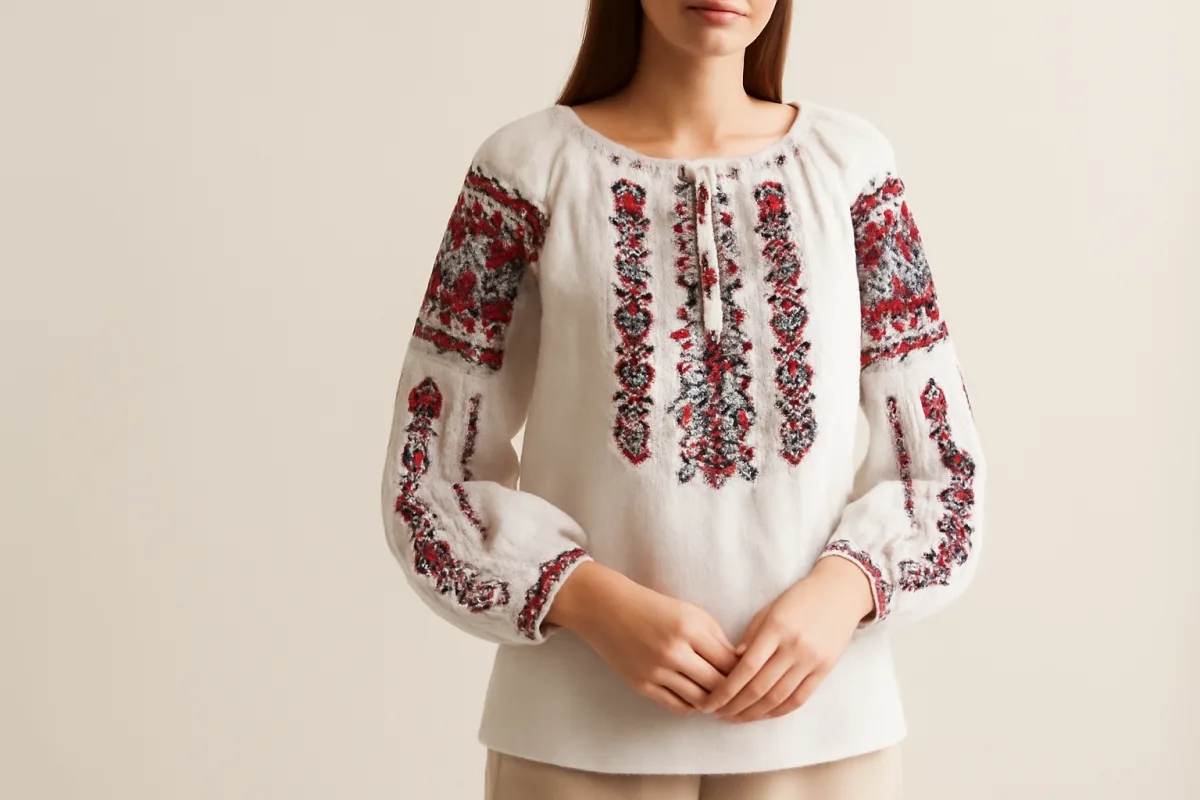 Cum recunoști o ie tradițională autentică: broderie, material și croi