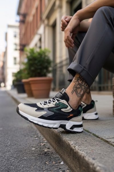 Adidasi barbati casual verzi 2568    N8-2