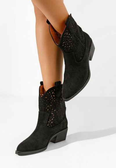 Botine de toamna Entrovia negre