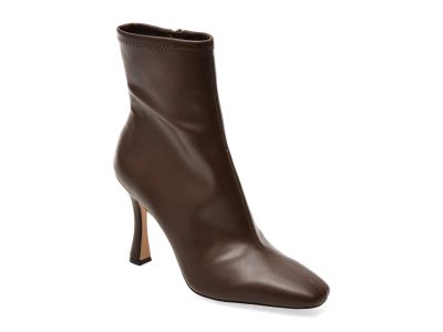 Botine elegante ALDO maro, RANABELILA 201, din piele ecologica