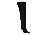 Cizme elegante EPICA PREMIUM negre, 2610K, din piele intoarsa