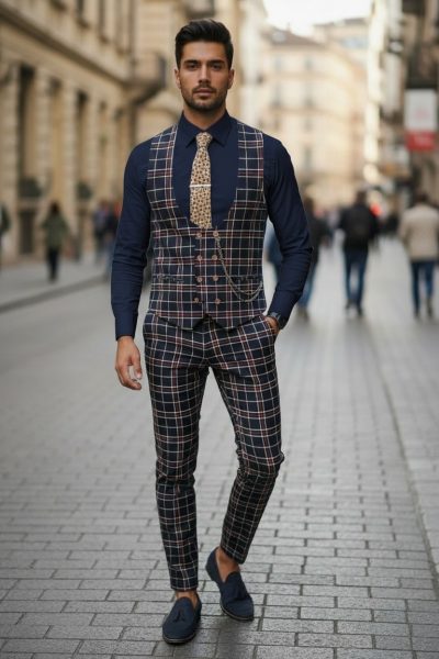 Compleu barbati Vesta + Pantaloni 12787 **