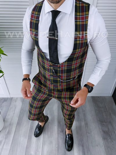 Compleu barbati  Vesta + Pantaloni B4121 48-4