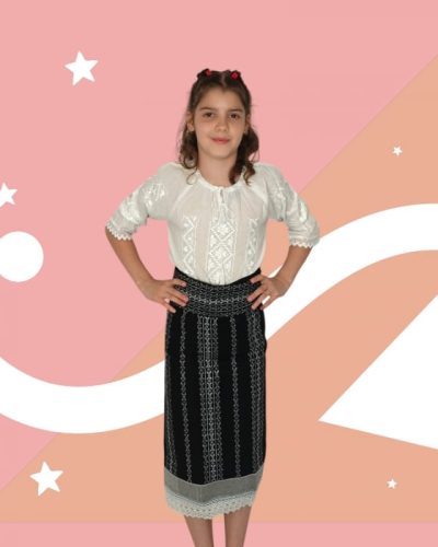 Costum Catrinta si Brau fetite
