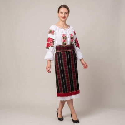 Costum popular format din catrinta , brau si ie - Alexandra 3